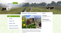 Desktop Screenshot of haneg.de